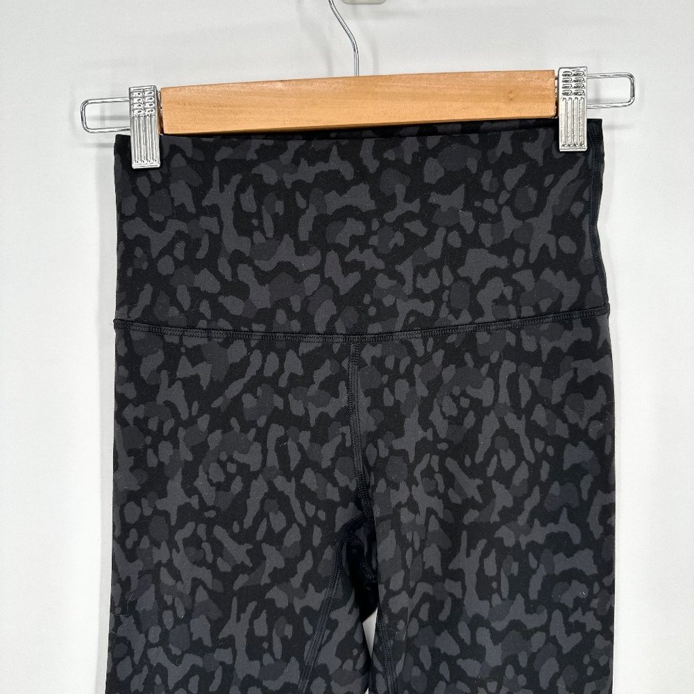 Lululemon Wunder Under High Rise Tight Full-On Luxtreme Yoga Camo Black Grey 4 - Picture 3 of 6